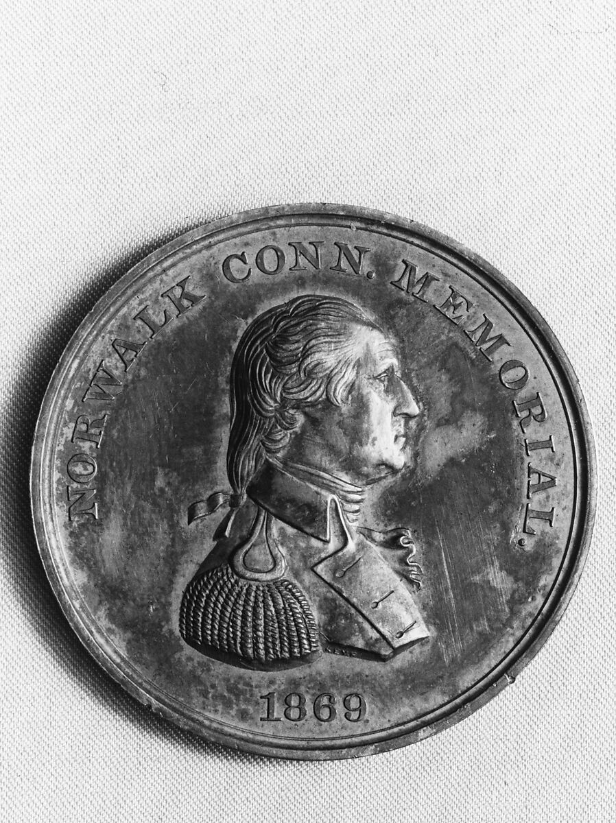 Medal, William H. Key (active 1864–92), Silver or white-metal