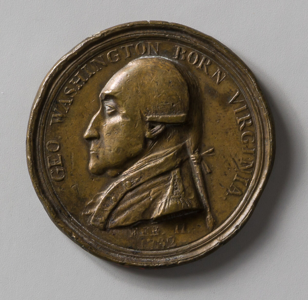 Medal, James Manley (active 1790–1800), Gilt bronze, American 