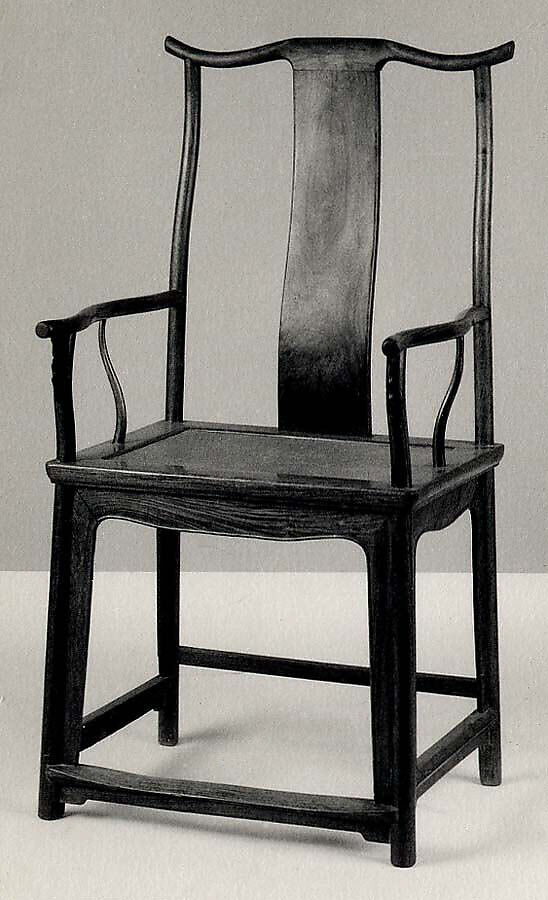 Armchair (One of a Pair), Hardwood (huali), China 