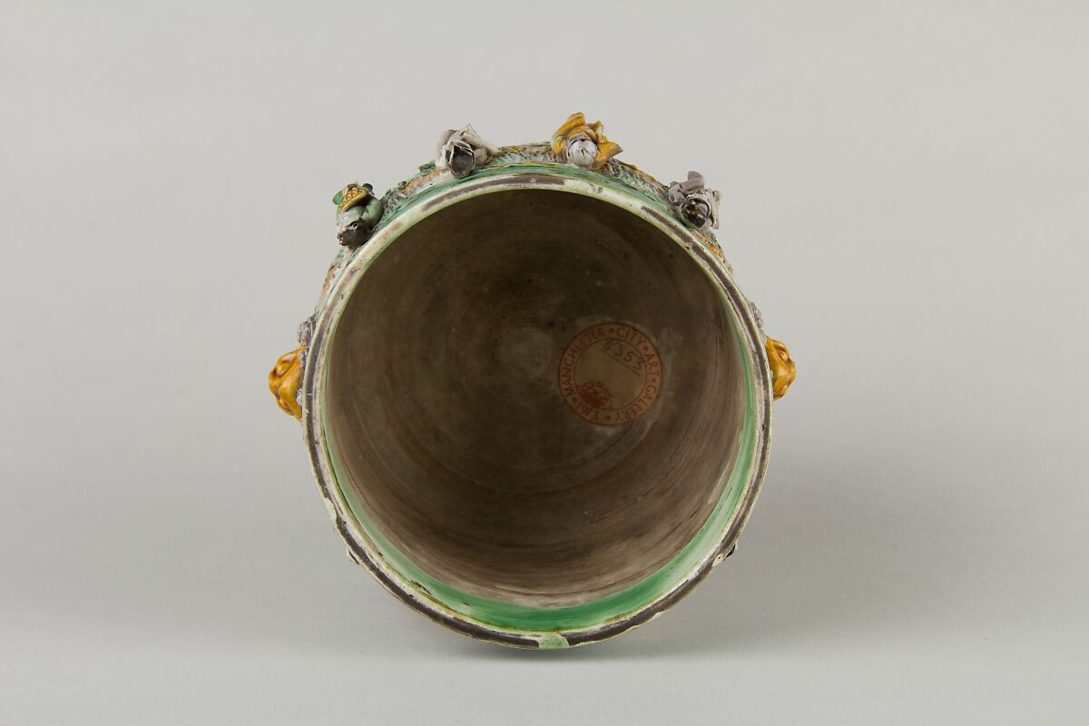 Bowl with Eight Immortals, Porcelain with polychrome enamels on the biscuit, China