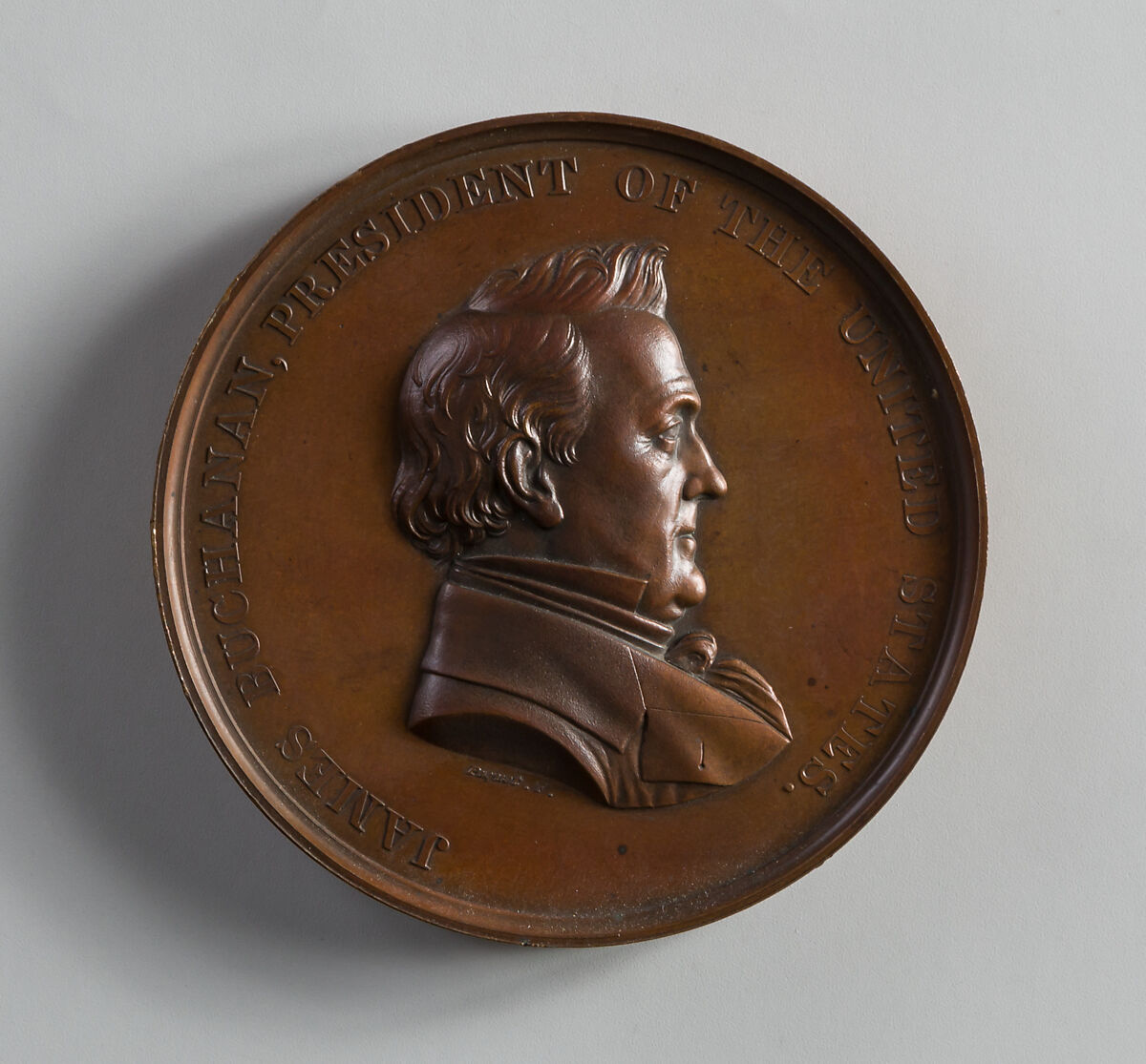 Medal to Dr. F. H. Rose, R. N., Anthony Paquet (1814–1882), Bronze 