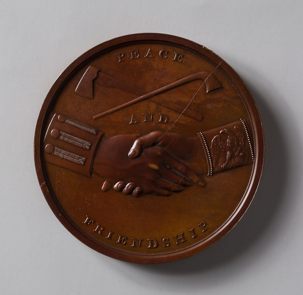 Thomas Jefferson, Johann Mathias Reich (American (born Germany), Fürth, Bavaria 1768–1833 Albany, New York), Bronze