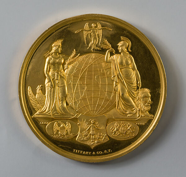 Medal, Tiffany & Co., Gold, American