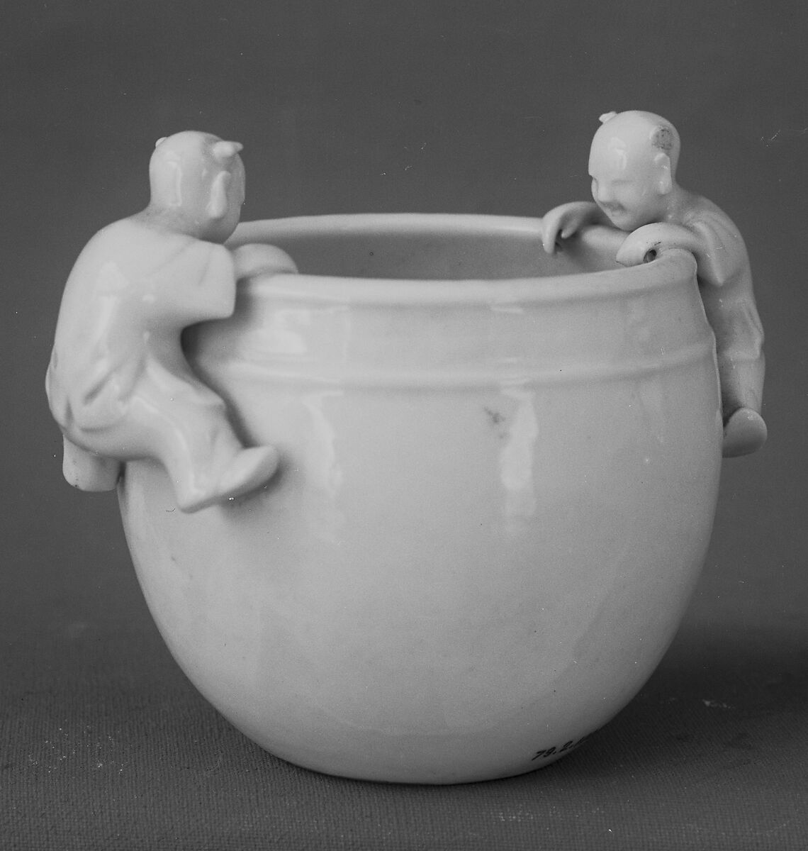 Water Pot with Boys, Porcelain (Fujian ware), China 