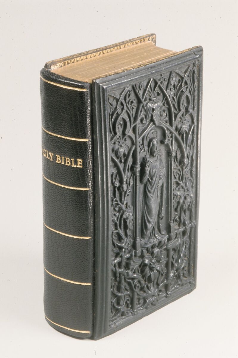 Bible, George Edward Eyre (British, 1818–1887), Paper with composition covers, British 