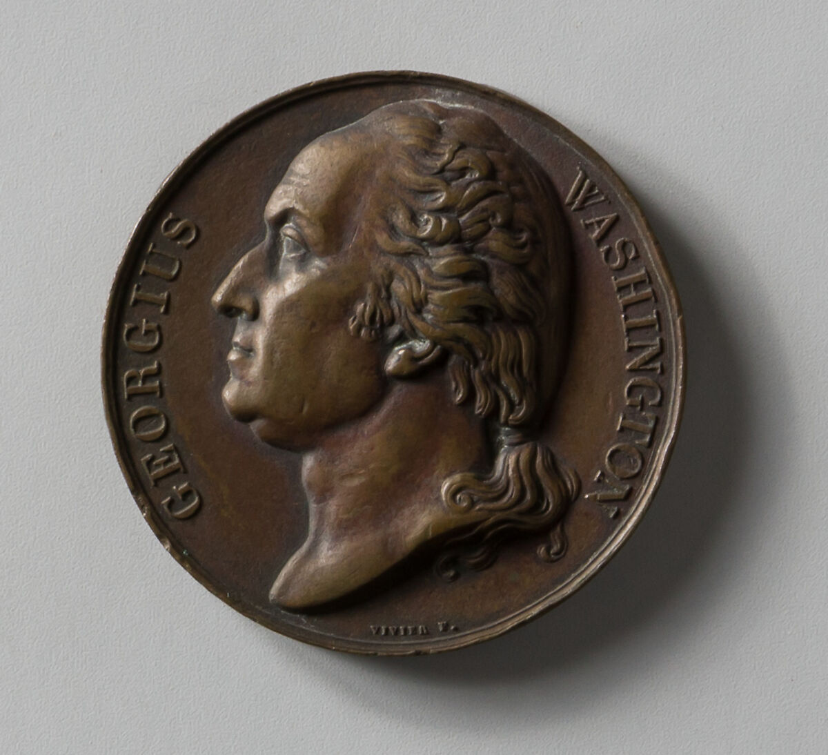 George Washington, F. Vivier, Bronze 