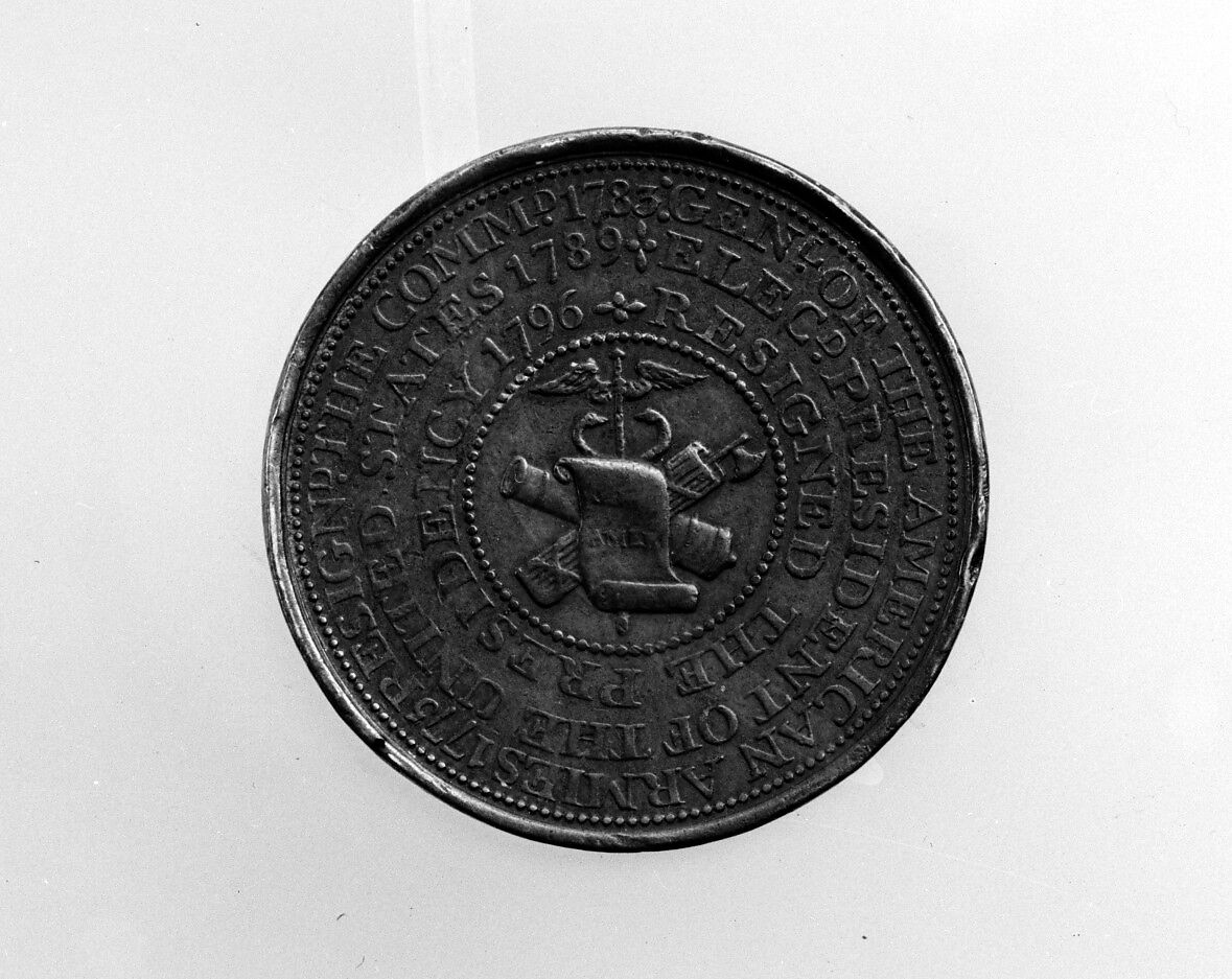 George Washington Commemorative Medal, Possibly Joseph S. and Alfred Wyon (active 18th–19th century), Bronze