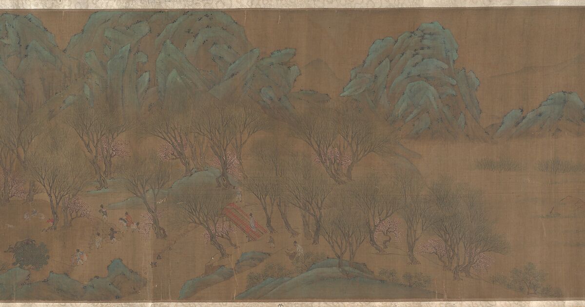 Going Upriver on the Qingming Festival, Unidentified artist Chinese, 18th century?, Handscroll; ink and color on silk, China