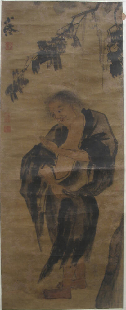 The Immortal, Zhong li, Unidentified artist, Hanging scroll; ink and color on paper, China 