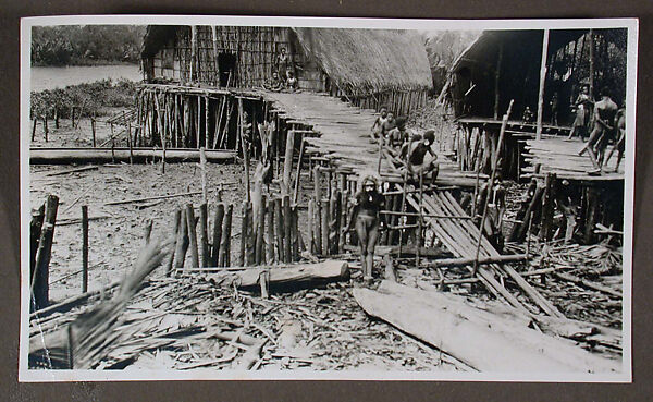 Men on Plank Walkway