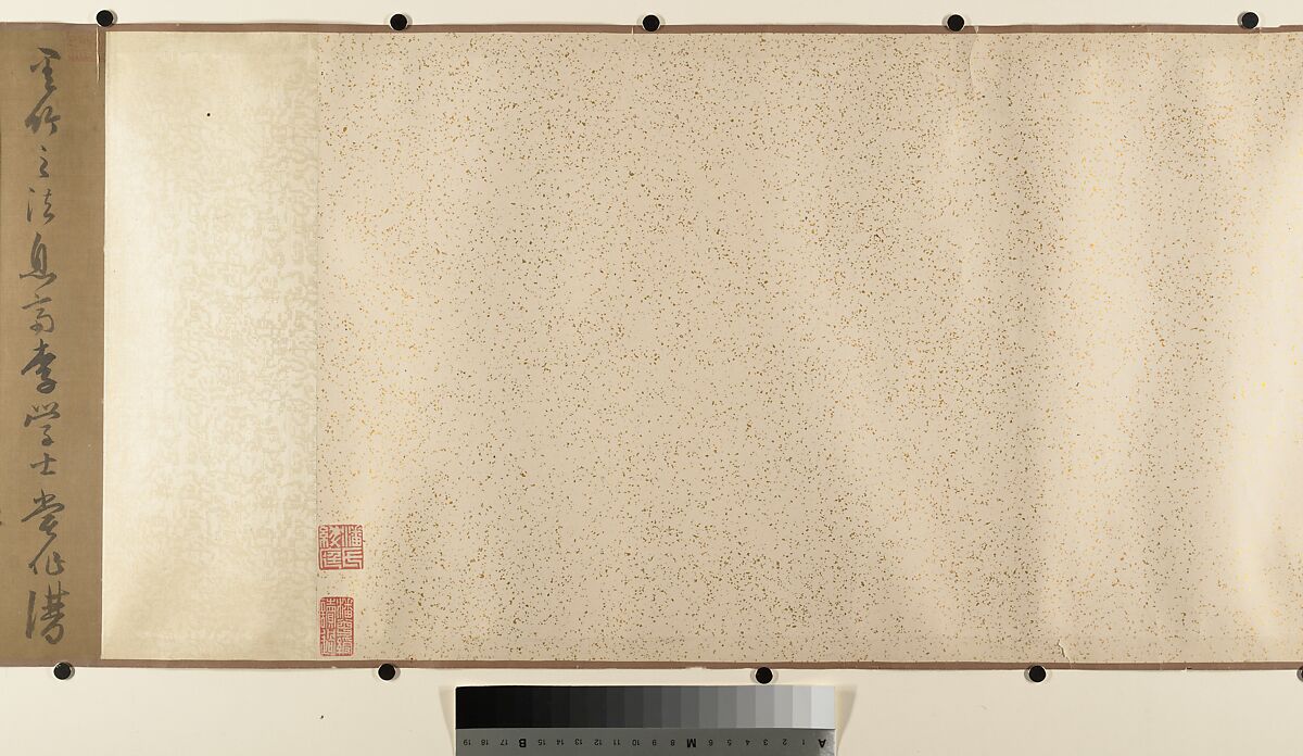 Bamboo Studies, Unidentified artist, Handscroll; ink on silk, China