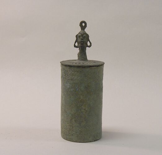 Lid of a Lime Container with Head