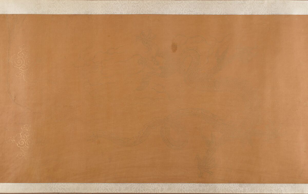 Women and children in a garden, Unidentified artist  , 16th or 17th century, Handscroll; ink and color on silk, China