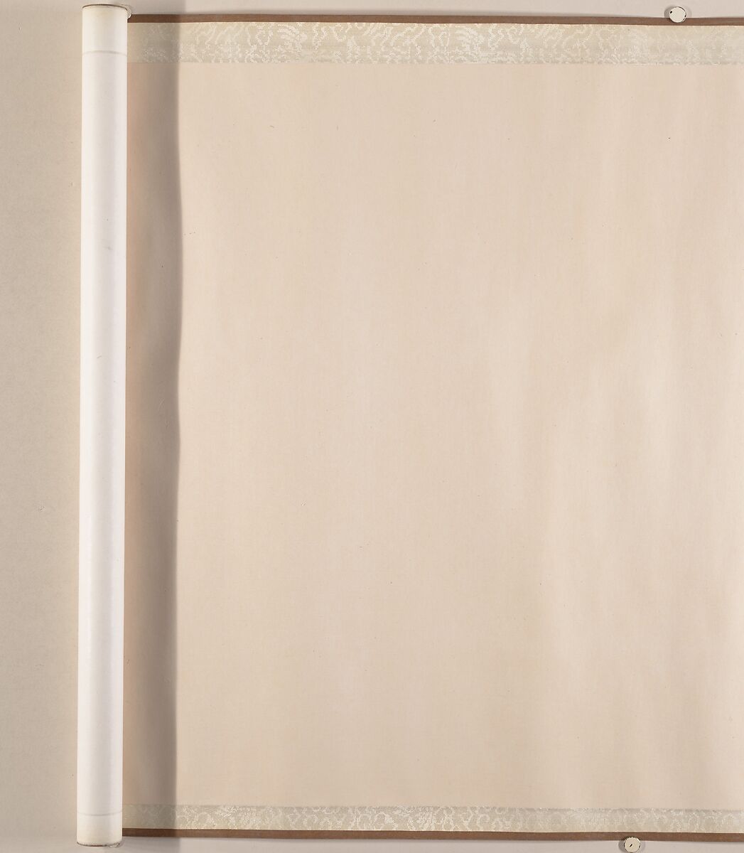 Women and children in a garden, Unidentified artist  , 16th or 17th century, Handscroll; ink and color on silk, China