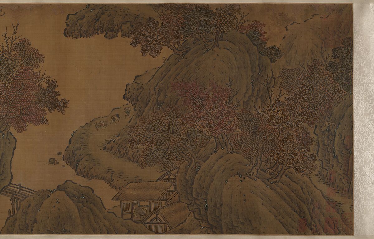 Autumn Landscape, Handscroll; ink and color on silk, China