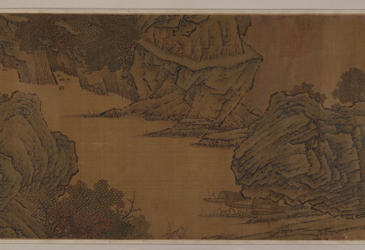 Autumn Landscape, Handscroll; ink and color on silk, China