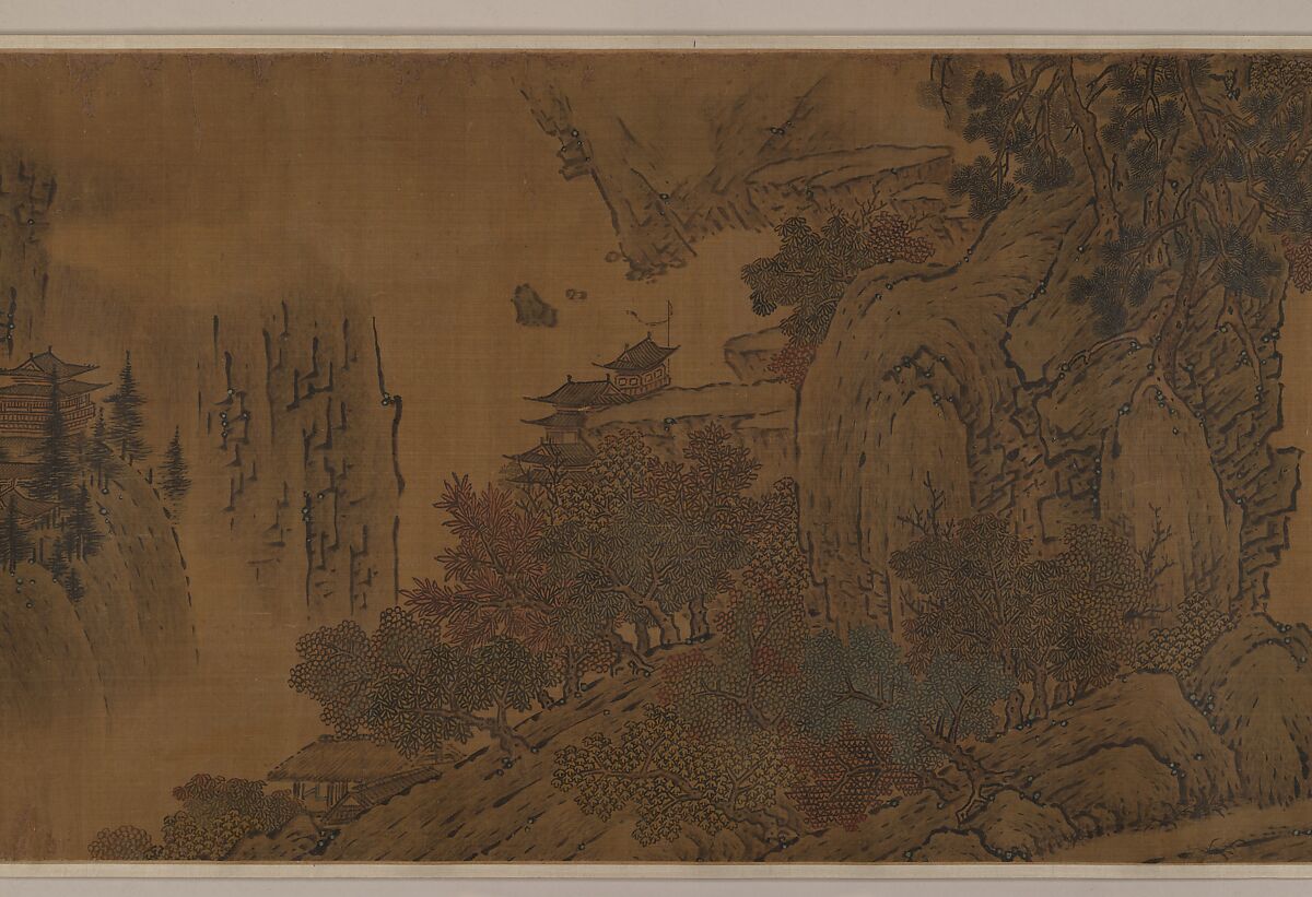 Autumn Landscape, Handscroll; ink and color on silk, China