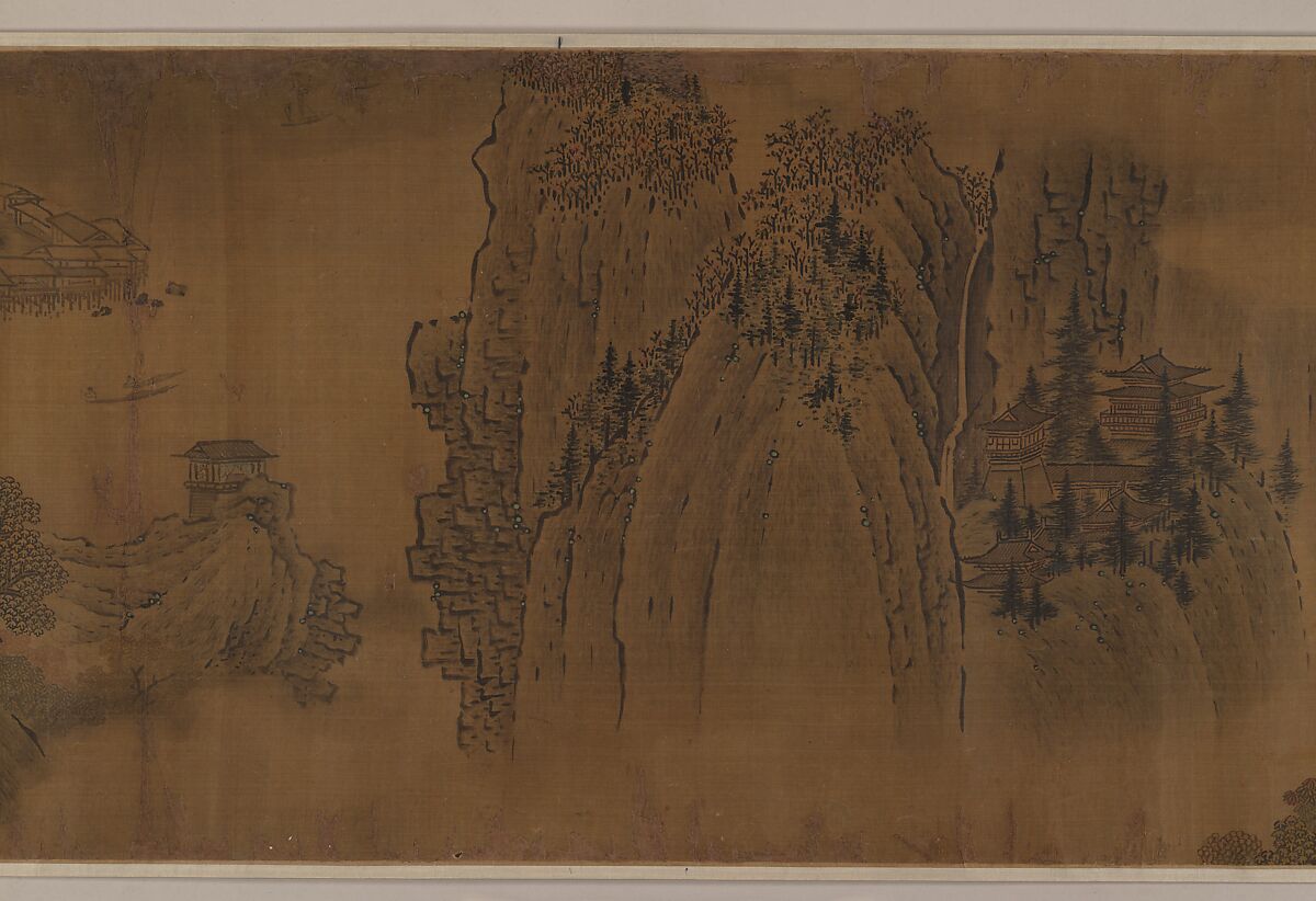 Autumn Landscape, Handscroll; ink and color on silk, China