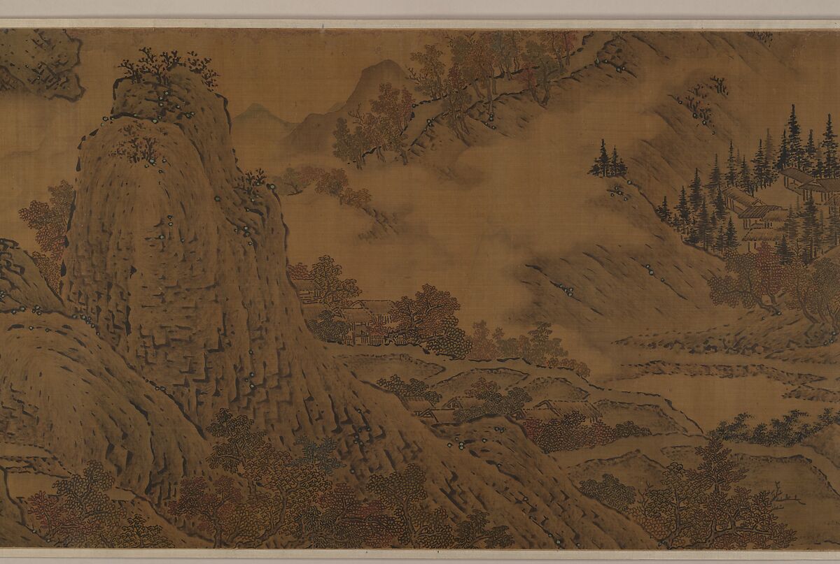 Autumn Landscape, Handscroll; ink and color on silk, China