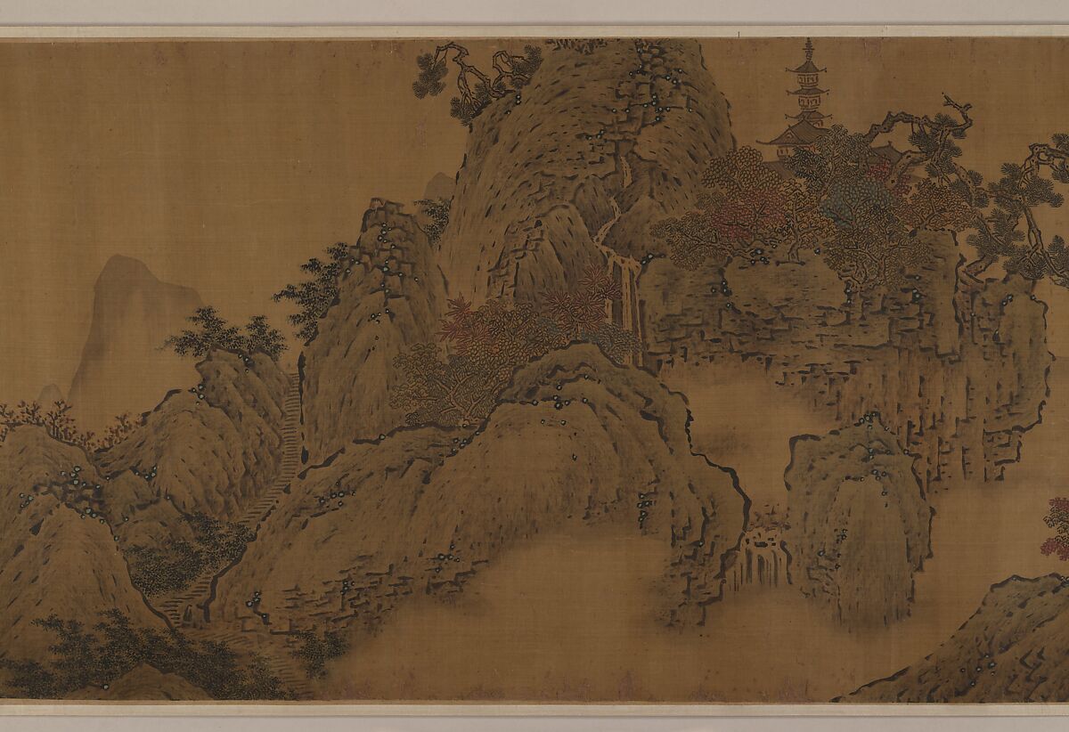 Autumn Landscape, Handscroll; ink and color on silk, China