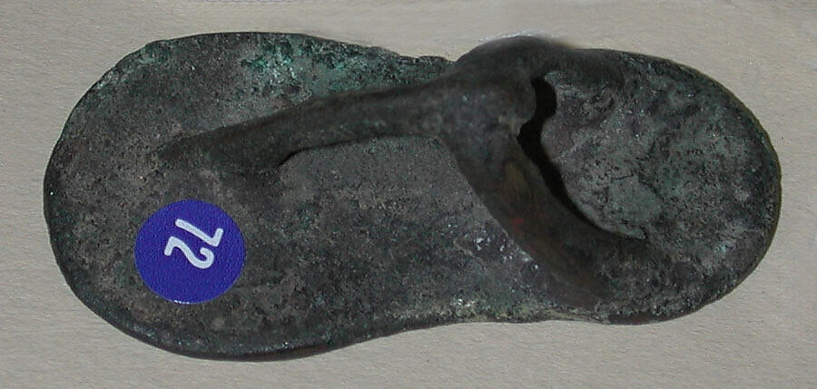 Miniature Sandal, Bronze, Indonesia (Java) 