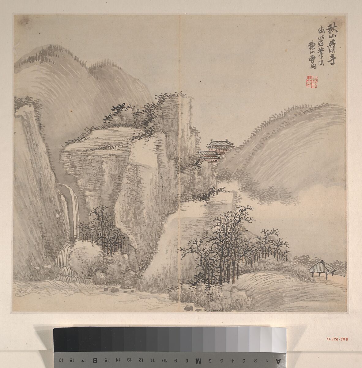 Landscapes in the Styles of Various Artists, Cao Jian (Chinese, active early 18th century), Album of twelve leaves; ink and color on paper, China