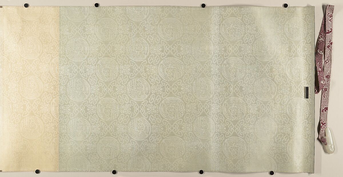 Copy of Tang Ming Huang Instructing the Prince, Unidentified artist, Handscroll; ink and color on silk, China