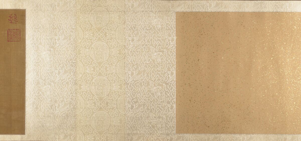 Copy of Tang Ming Huang Instructing the Prince, Unidentified artist, Handscroll; ink and color on silk, China