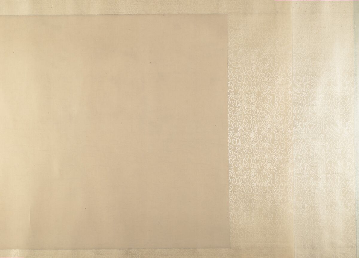 Landscape, Unidentified artist, Handscroll; ink and color on paper, China