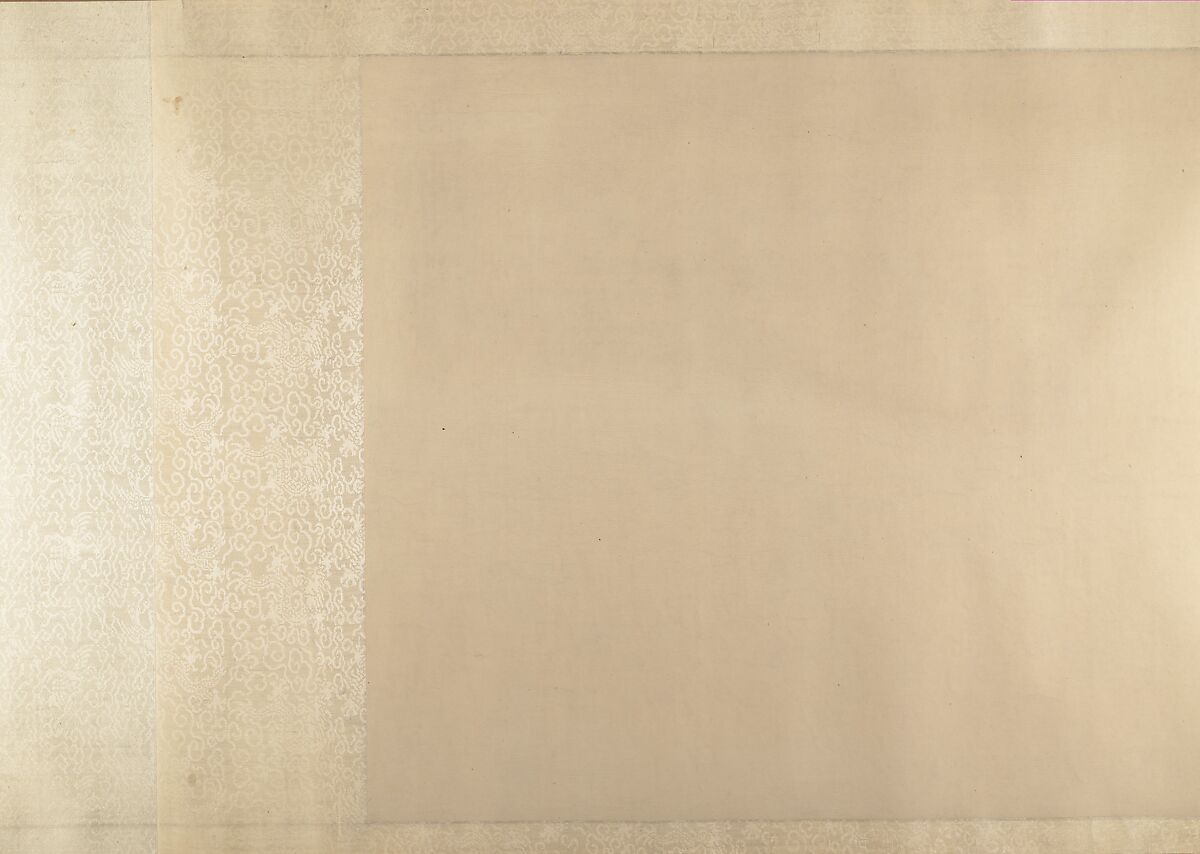 Landscape, Unidentified artist, Handscroll; ink and color on paper, China