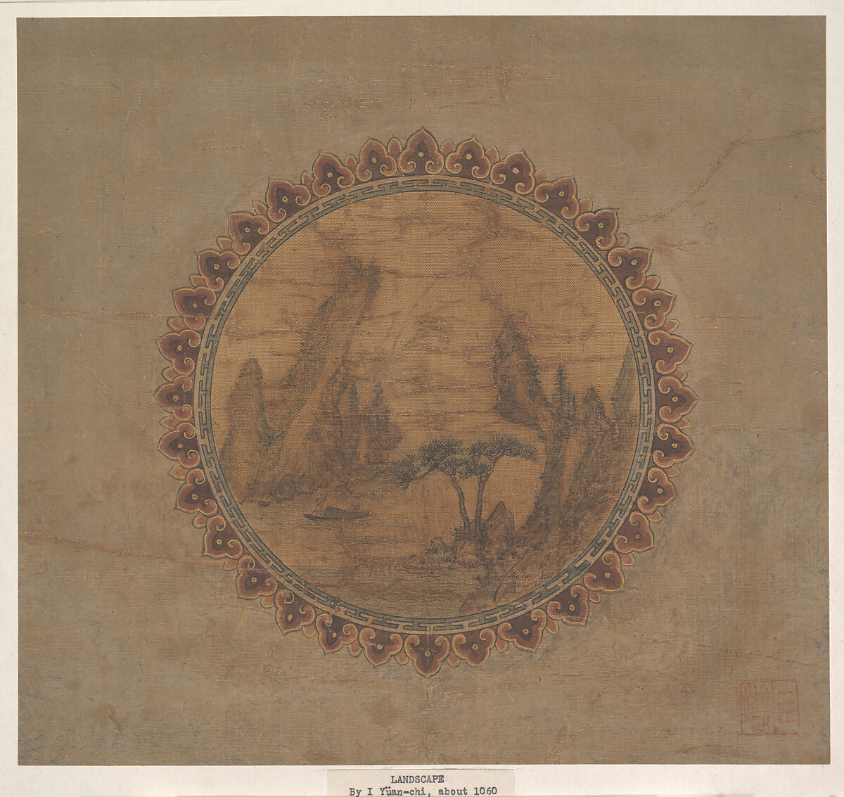 Twelve Designs for Circular Mirror, Formerly attributed to Yi Yuanji (Chinese, active 11th century), Set of twelve album leaves; ink and color on silk, China