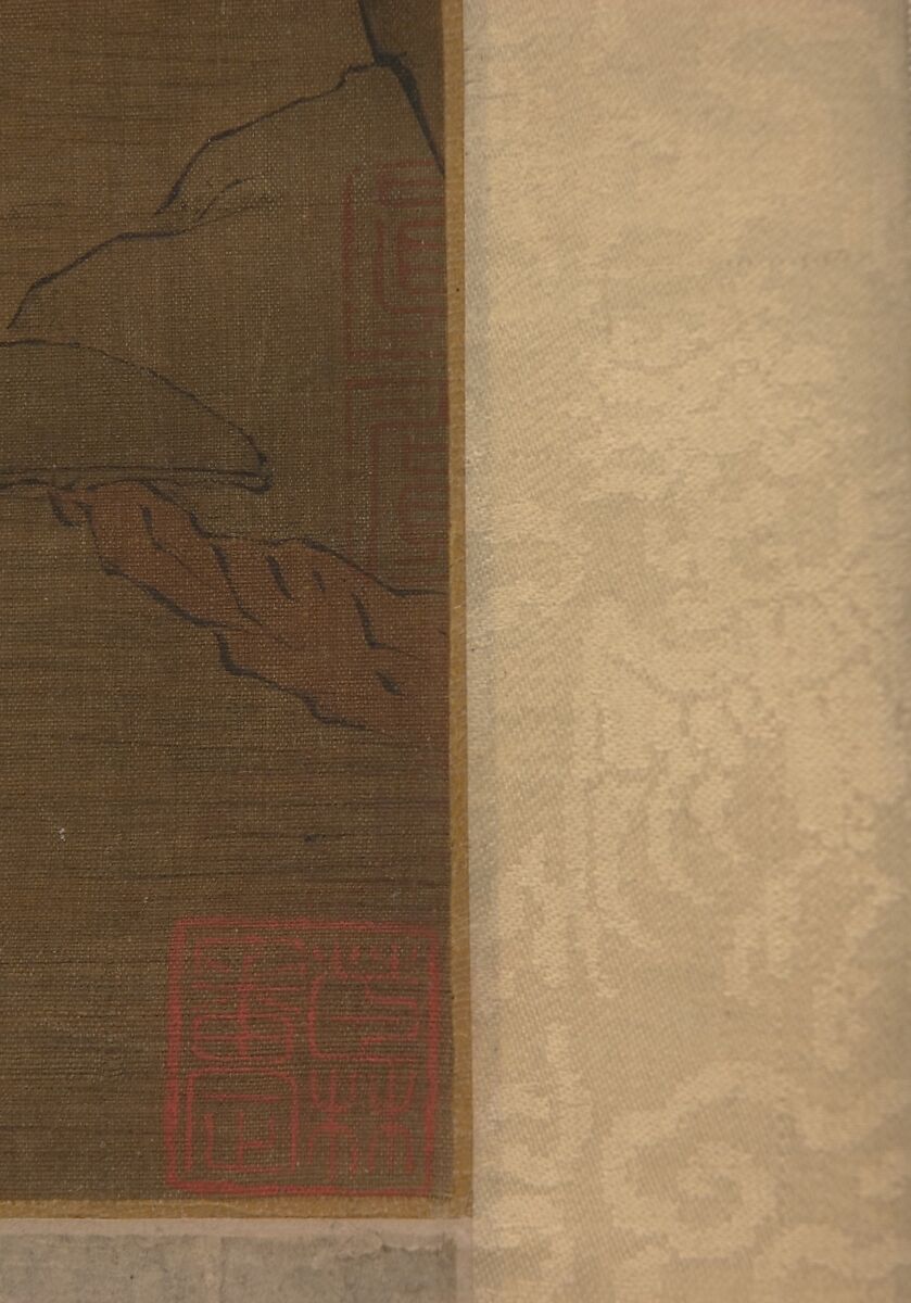 Orchid Pavilion or Lanting, Unidentified artist, Hanging scroll; ink and color on silk, China