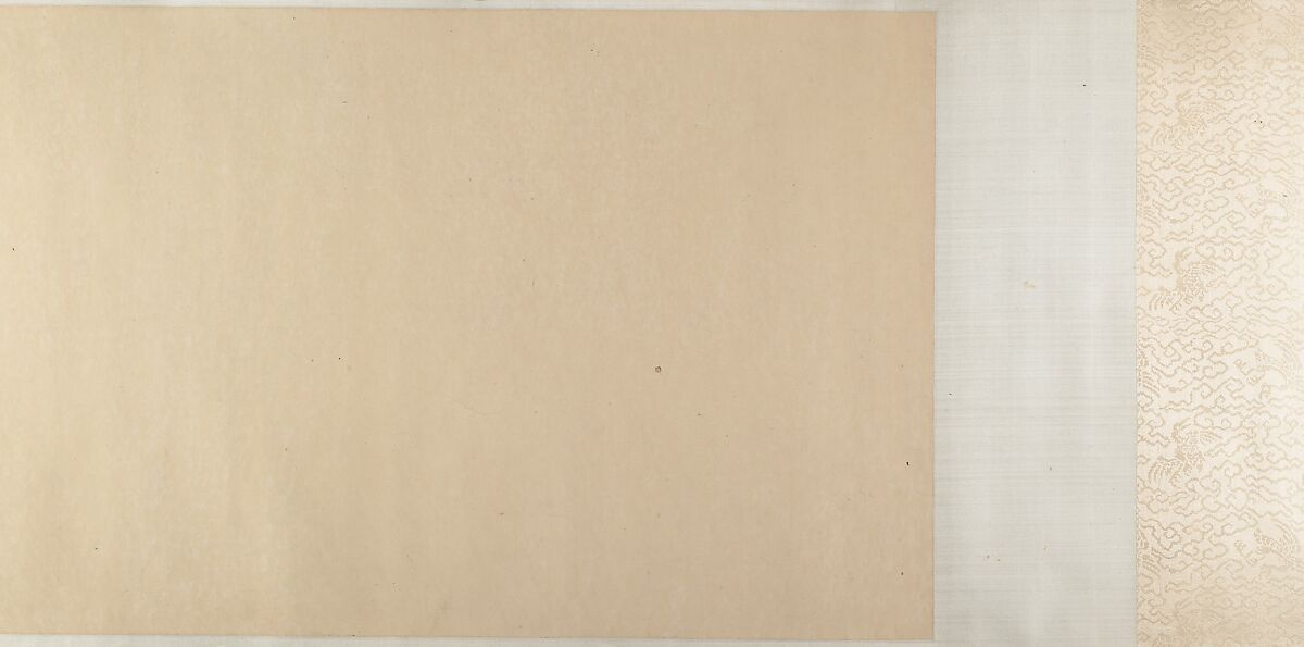 Holy Men Travelling to the Buddhist Heaven, Unidentified artist, Handscroll; ink on silk, China