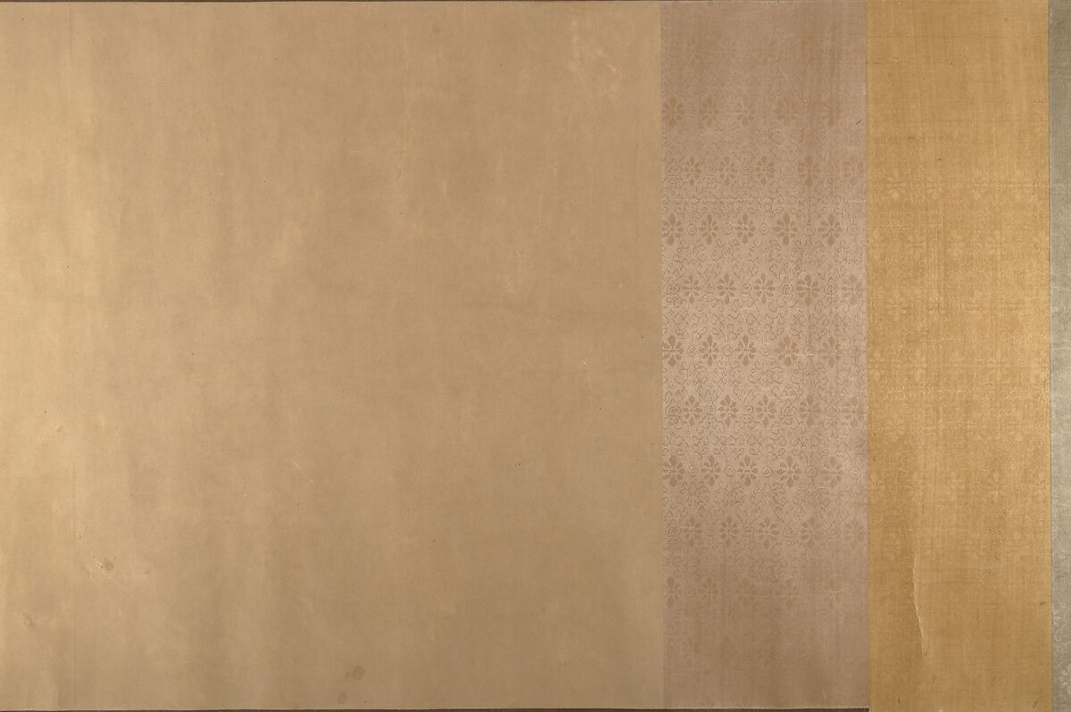 The Five Rulers at the New Year's Reception, Unidentified artist, Handscroll; ink and color on silk, China