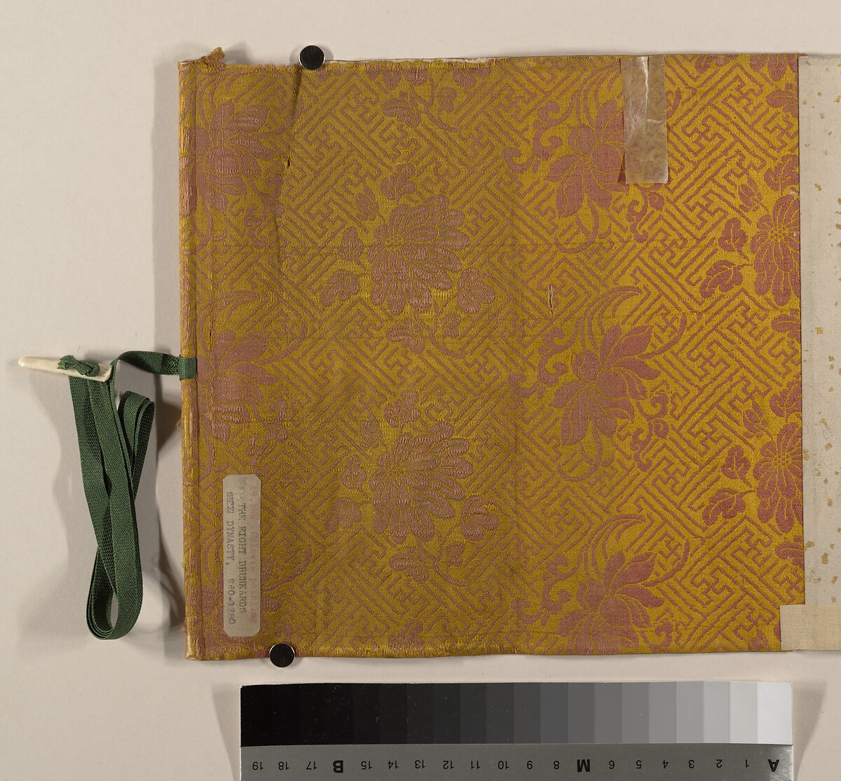 The Eight Drunkards, Unidentified artist, Handscroll; ink and color on silk, China