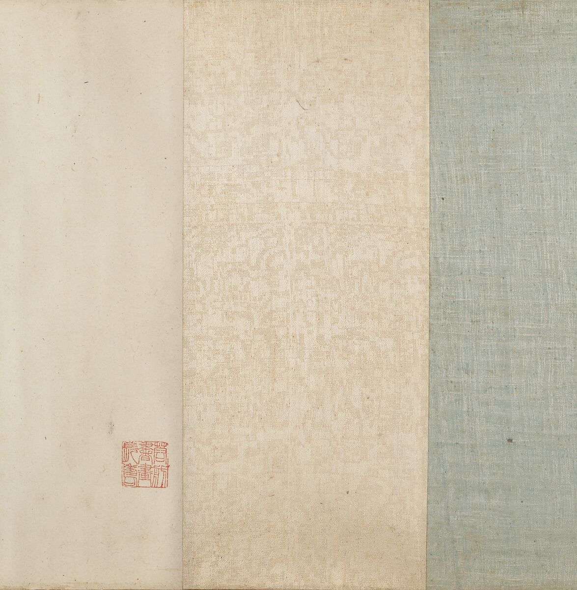 Tartar Huntsman, Unidentified artist, Handscroll; ink and color on silk, China