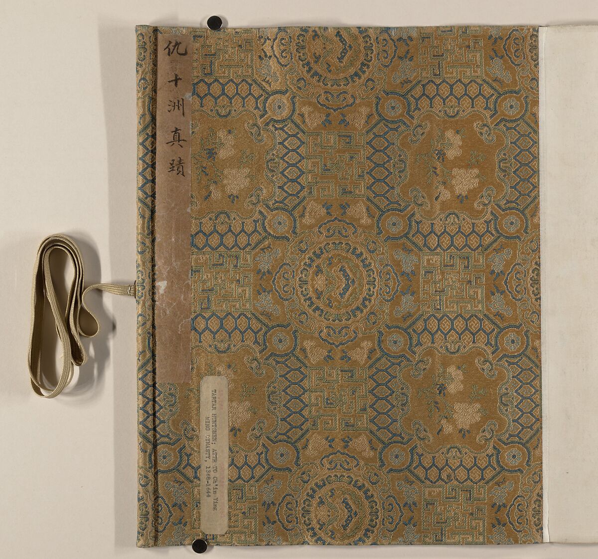 Tartar Huntsman, Unidentified artist, Handscroll; ink and color on silk, China