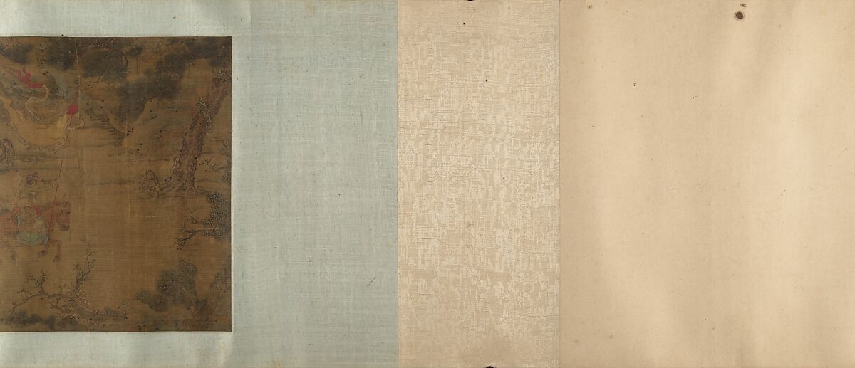Tartar Huntsman, Unidentified artist, Handscroll; ink and color on silk, China