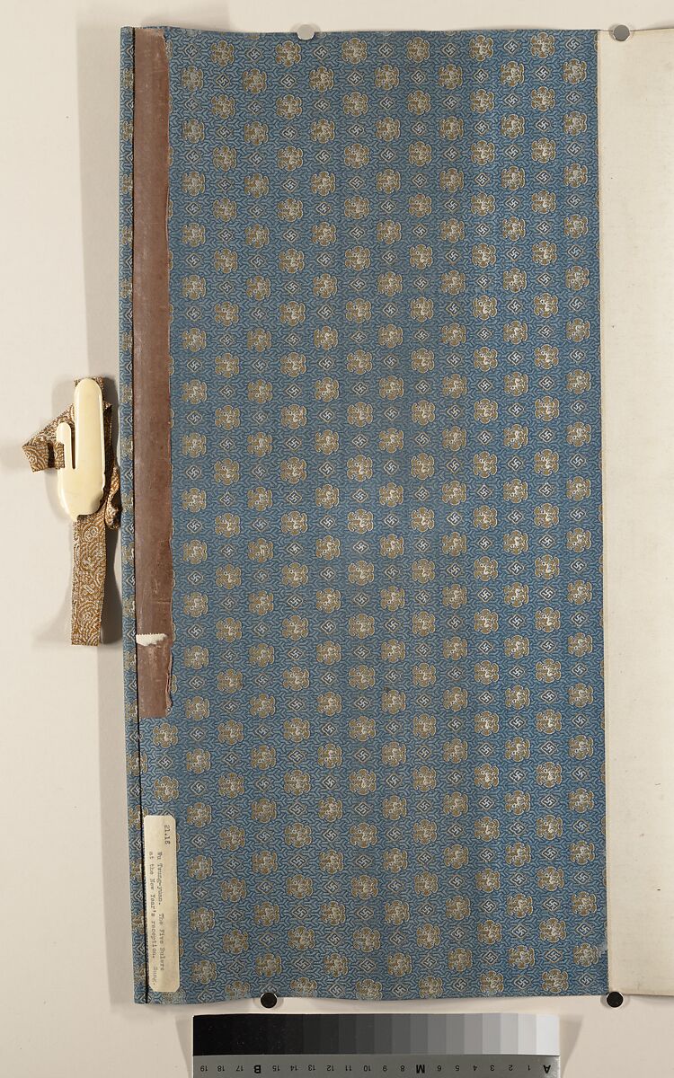 Five Rulers at New Year's Reception, Unidentified artist, Handscroll; ink and color on silk, China