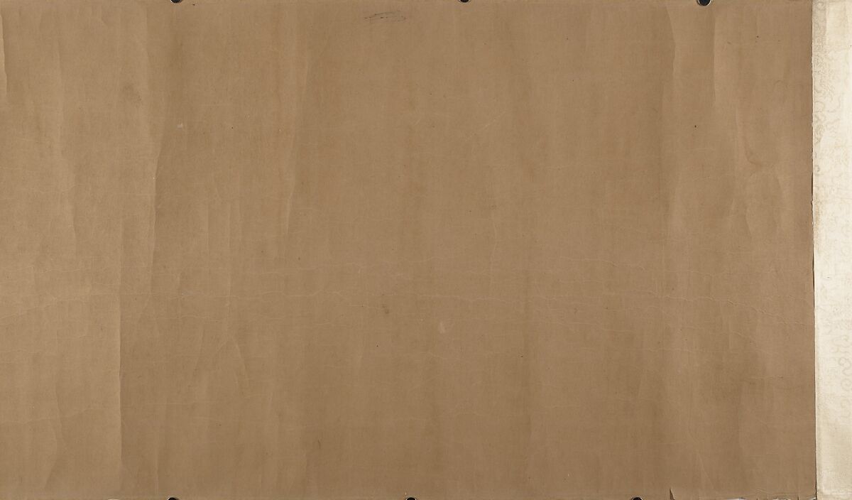 Washing Horses in a River, Unidentified artist, Handscroll; ink and color on silk, China