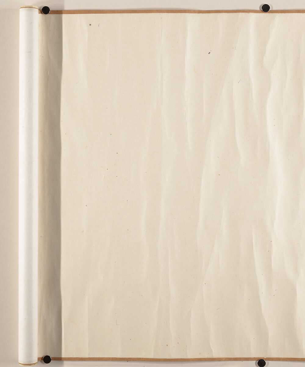 Washing Horses in a River, Unidentified artist, Handscroll; ink and color on silk, China