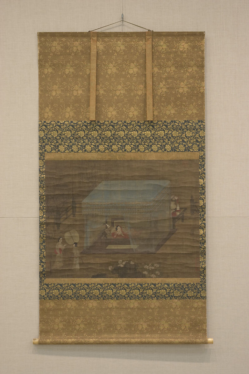 A Beauty, Unidentified artist, Hanging scroll; ink and color on silk, China