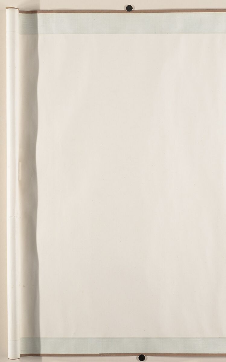 A Secluded Fishing Village, Unidentified artist, Handscroll; ink and color on silk, China