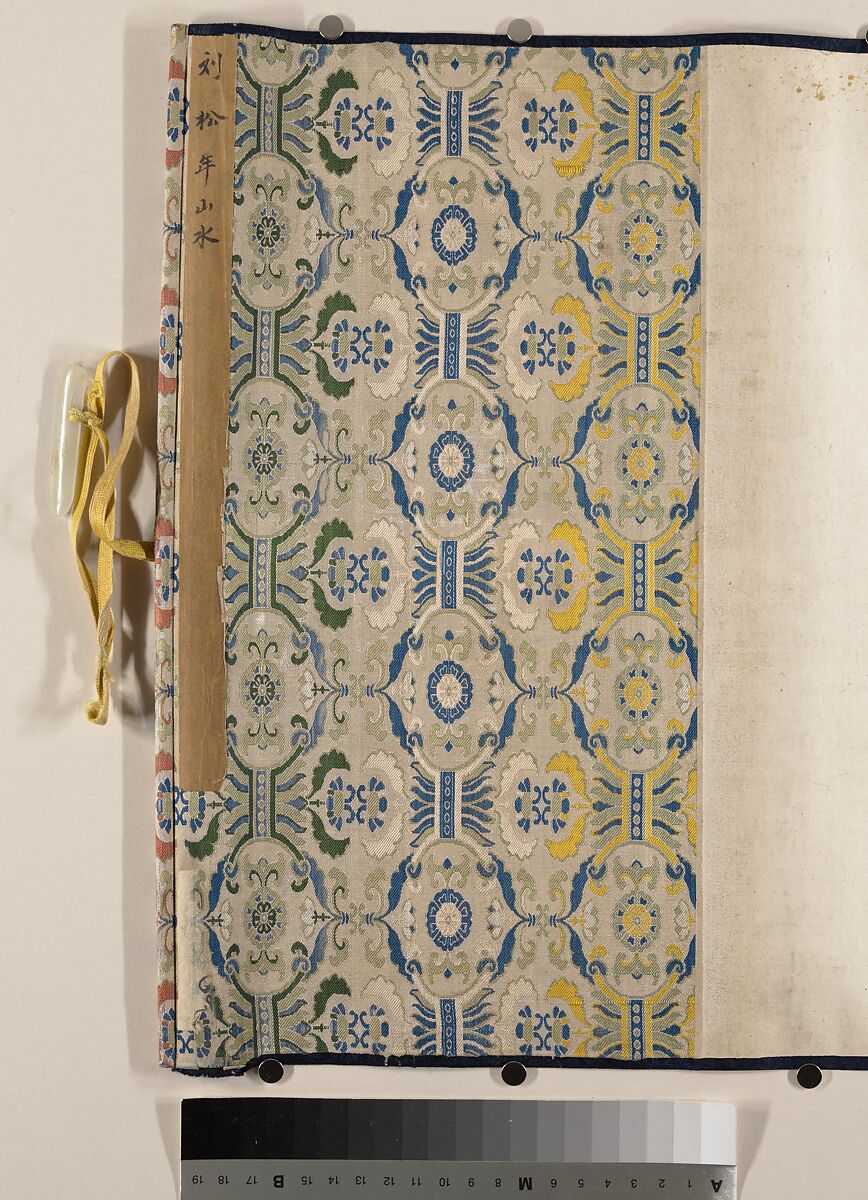 Garden estate, Unidentified artist  , 17th century, Handscroll; ink and color on silk, China