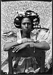 Untitled, #313 [Woman Seated on Chair], Seydou Keïta  Malian, Gelatin silver print, 2001