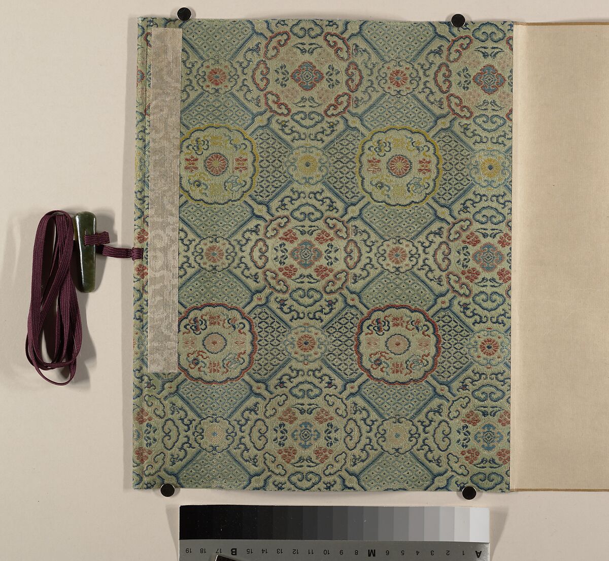 Lady Su Hui and Her Verse Puzzle, In the style of Qiu Ying (Chinese, ca. 1495–1552), Handscroll; ink and color on silk, China