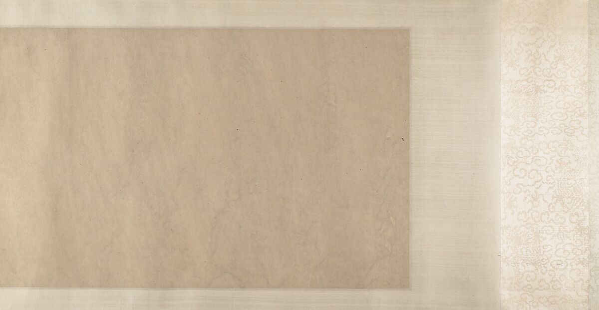 Landscape of Qin Palaces, Unidentified artist, Handscroll; ink and color on silk, China