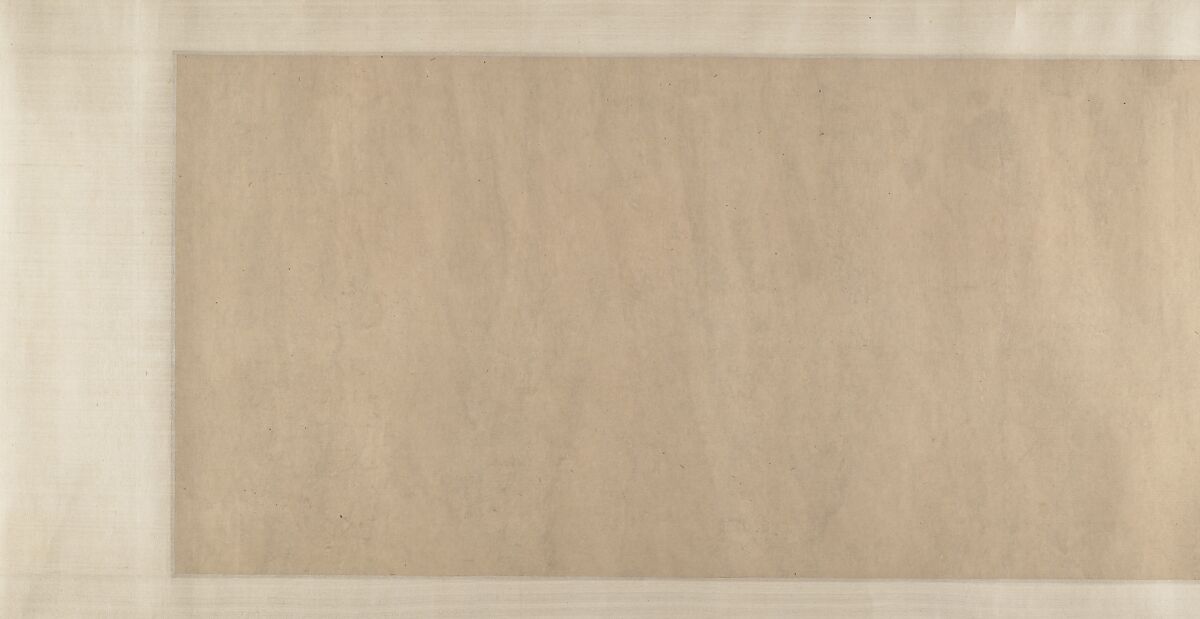 Landscape of Qin Palaces, Unidentified artist, Handscroll; ink and color on silk, China