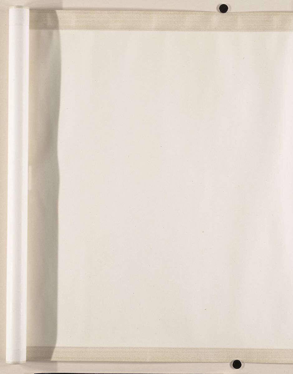 Landscape of Qin Palaces, Unidentified artist, Handscroll; ink and color on silk, China