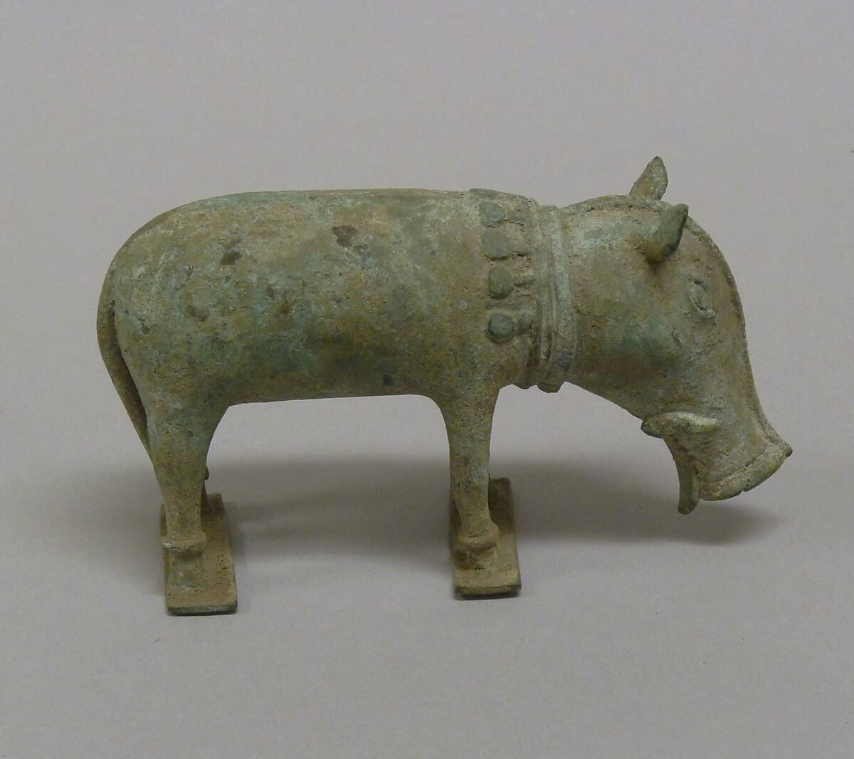 Pig, Bronze, Indonesia (Java, Lumajang) 
